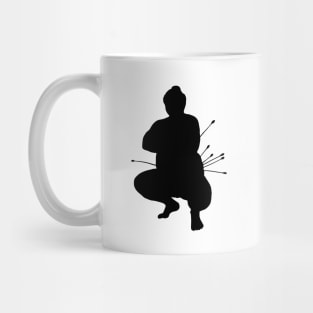 Sumo Silhouette Mug